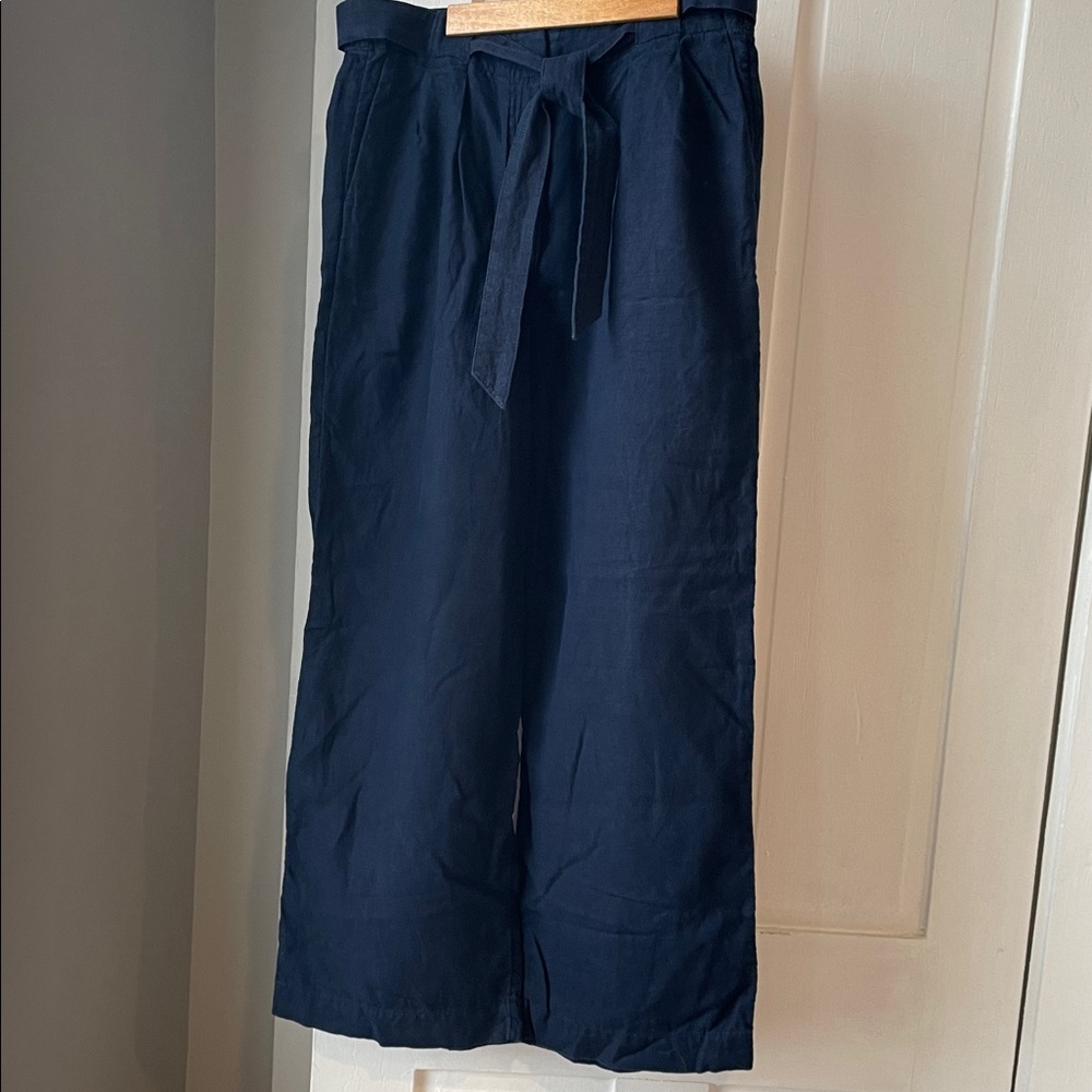 Marks & Spencer Navy Wide Leg Pants